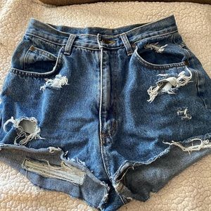 Jean shorts